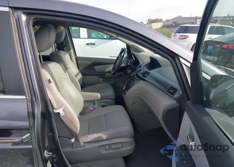 2015 Honda Odyssey Ex-L из США, поврежденный, VIN 5FNRL5H67FB105083